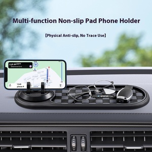 NUEVO Kit Universal Multifuncional de PVC para Interiores de Automóviles, Alfombrilla Antideslizante, Soporte para Teléfono Móvil, Gafas de Sol, Accesorios Interiores - Product Image 2