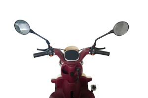 Tricycle pliable 60V pour adultes, scooter à châssis ouvert, pédales, vitesse 30-50 km/h, autonomie 50-70 km, 2 places, moteur 251-350W, mobilité - Product Image 5