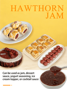 Bestseller Natürliche Fruchtige Aroma-Weißdornmarmelade Sauber und Hygienisch Gesunde Fruchtsauce für Frühstücksaufstriche - Product Image 3