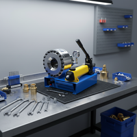 Outil de sertissage manuel à prix compétitif en gros, machine de sertissage de tuyaux hydrauliques pour tuyaux sous pression avec composant de pompe principale