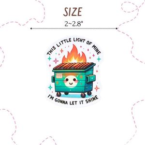 Autocollants en papier personnalisés découpés sur mesure pour fabricants, lot de 25 aimants amusants, cool et mignons pour réfrigérateur, pour adultes - Product Image 2
