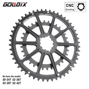 GOLDIX 50-34T/52-36T/53-39T Road Bike Crankset Ultralight 22/20 Speed for SHI <strong>SRAM</strong> 105 7020 8020 Transmission Chainwheel - Product Image 2