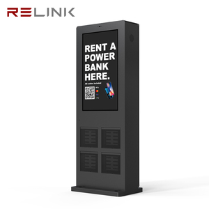 Station de recharge de batteries partagées à 32 emplacements avec écran publicitaire Full HD de 43 pouces, Android 11, borne de recharge de téléphones, distributeur automatique de location - Product Image 3