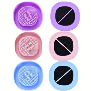 New <b>Makeup</b> Brush Storage <b>Box</b> Silicone Foldable Water Filled <b>Makeup</b> Brush Storage Rack <b>Makeup</b> Brush Multi Functional - Product Image 1