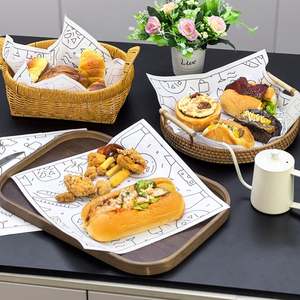 Papel de Embalaje para Pasteles, Material de PE Recubierto de Cera, Grueso, Personalizado, Antigrasa, para Panadería, Pizza y Carnes Frías, al por Mayor - Product Image 1