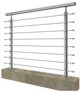 Balaustres INOX Diseño Interior Escalera Barandilla Accesorios Barra de acero inoxidable Sistema de barandilla - Product Image 6