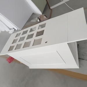 Custom moderna in legno carrello cibo portatile Snack Bar per Hotel all'aperto pannello di legno Design mobili commerciali - Product Image 2
