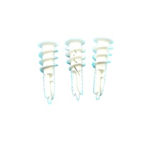Fixation de plaques de plâtre en Nylon, cloisons en plastique, ancre d'extension, avec vis