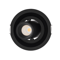 Spot encastré LED COB moderne et réglable 5W 8W, anti-éblouissement, orientable, pour l'éclairage de la maison, du bureau et des galeries