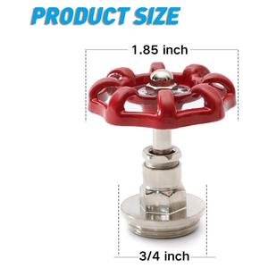 Декоративная заглушка для труб в индустриальном стиле, ретро-антикварный элемент для декора, фитинг для паровой техники, винтажный кронштейн для полки, для самостоятельной установки в сантехнических системах - Product Image 4