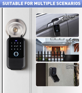 Lifelibero hiện đại thông minh Key khóa hộp tuya cuộc sống thông minh App mở khóa không thấm nước ngoài trời treo tường vân tay kỹ thuật số an toàn cho - Product Image 4