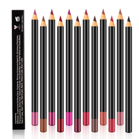 Crayon Contour des Lèvres Mat Naturel Waterproof à Pigmentation Élevée, Marque Privée, Vente Chaude