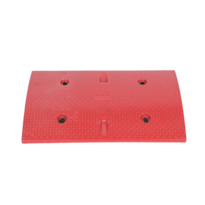 מעצור מהירות איכותי חיצוני עמיד למים מגומי תעשייתי לבטיחות בדרכים אדום ושחור מז'ג'יאנג - Product Image 2