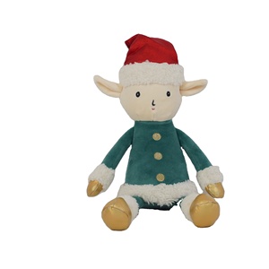 Unisex Tùy Chỉnh Giáng Sinh Thú Nhồi Bông Đồ Chơi Thiết Kế Mới Mềm Sang Trọng Với Thời Trang Thêu PP Túi Bông Món Quà Giáng Sinh - Product Image 4