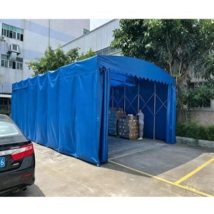 Automobile garage sliding sunshade <b>canopy</b>, extendable and collapsible mobile sunshade <b>canopy</b>, storage <b>tent</b> for warehouse - Product Image 2