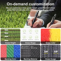 LFL 10-15mm Putting Green Kunstrasen für Golf- und Padel-Plätze, Innen- und Außenbereich, Weicher Synthetischer Rasenteppich