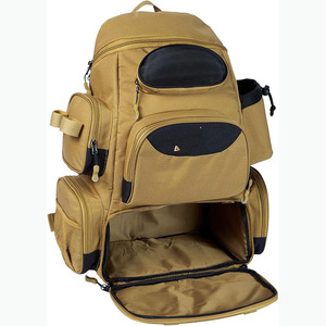 Échantillon Gratuit - Sac à Dos de Pêche en Polyester de Qualité Supérieure 20L-30L avec Porte-Canne et Porte-Boissons - Sac de Rangement pour Équipement de Pêche - Product Image 2