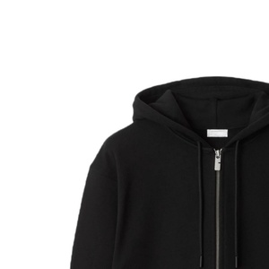 Nouveauté, sweat-shirt d'athlétisme pour homme, noir, hiver, fermeture éclair, logo brodé, design décontracté, haute qualité, tissu nylon/coton - Product Image 6