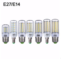 E14 LED ampoule Lampe 3W 5W 7W 220V 240V A MENÉ L'ampoule De Maïs