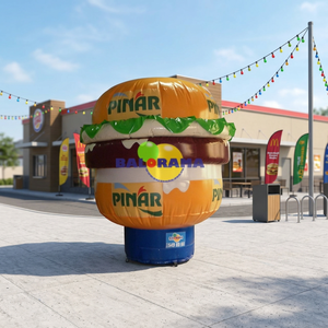 Inflatable Hamburger Advertising Item Production Oem Cheap Products - Product Image 3