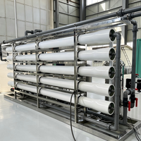 Usine de purification d'eau RO à économie d'énergie 20TPH pour le traitement avancé de l'eau du robinet municipale et l'alimentation en eau de ville