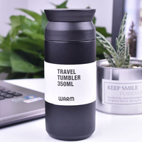 Vaso de Acero Inoxidable de 20.8cm x 6.8cm, Taza de Café Portátil con Aislamiento al Vacío para Oficina, Hogar, Negocios, Regalo, Taza de Viaje de Acero Inoxidable