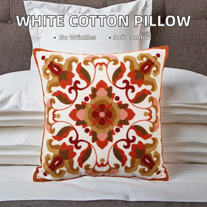 Fundas de Almohada Pacific Linens Blancas 100% Algodón Percal Tejido, Sin Arrugas, Súper Suaves, Cierre de Sobre, para Hogar y Hotel - Product Image 2