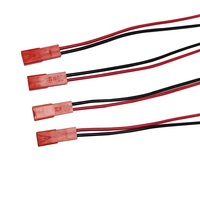 JST SYP-2 Pin laki-laki perempuan pasang konektor baterai kawat kabel Harness Model pesawat lampu meja LED Strip lampu kabel Harness