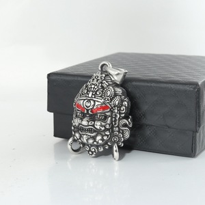 Yunnique-collar con colgante de león de acero inoxidable, estilo Punk, diseño de cara de animal del zodíaco, joyería de moda Retro - Product Image 4