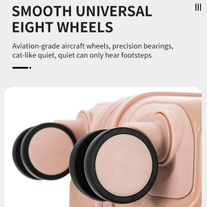 <span class=keywords><strong>Valise</strong></span> à roulettes 2-en-1 rétro pour enfants et tout-petits, idéale pour voyager et s'asseoir, avec motif pour adolescentes - Prix avantageux - Product Image 3