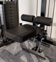 Rack de musculation multifonction robuste avec fonction de tractions assistées et option de presse à jambes – Nouveauté 2026
