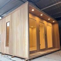 Cabine de travail privée modulaire isolée à prix abordable, abri de jardin préfabriqué, bureau extérieur
