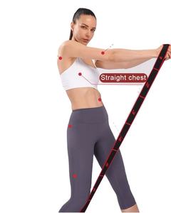 Sangle d'étirement de yoga, Pilates, Ballet, Fitness, Danse, Bande de résistance lourde en boucle, Ceintures élastiques en tissu polyester - Product Image 1