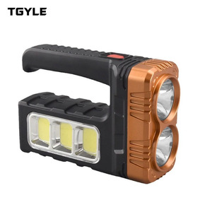 Lampe torche solaire LED, <span class=keywords><strong>petite</strong></span>, portable, d'urgence, rechargeable, économie d'énergie, durable, en plastique ABS, 5W, 10000 heures, 00000701-90 - Product Image 1