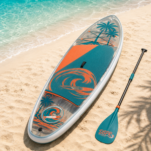 Planche à pagaie transparente innovante, corps résistant à l'usure avec panneau transparent, offre des vues <span class=keywords><strong>fantastiques</strong></span> pour les amateurs de sports nautiques - Product Image 3