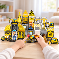 Tuiles magnétiques préscolaires 3,75 cm, mini boîte en métal, blocs de construction magnétiques, jouet éducatif STEM sensoriel pour les tout-petits, garçons et filles