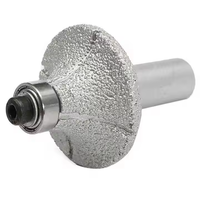 Fraise diamantée brasée haute performance de 58 mm avec roulement - Compatible CNC pour le fraisage de pierre et de finition |   OEM/ODM disponible