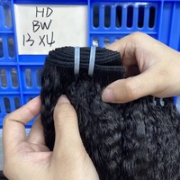 14A RXHAIR Cheveux vierges en gros, lisses et crépus, cheveux humains originaux de haute qualité, mèches doublement tirées, douces, soyeuses et brillantes