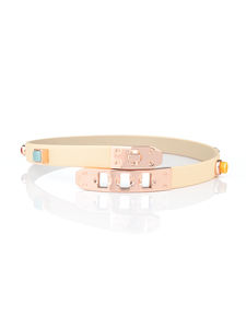Pulsera <span class=keywords><strong>de</strong></span> cuero <span class=keywords><strong>de</strong></span> vaca con diseño <span class=keywords><strong>de</strong></span> marca personalizable, joyería <span class=keywords><strong>de</strong></span> latón, ancla para mujer, piedra preciosa, cuerda - Product Image 3