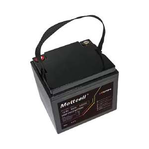 12.8V LiFePO4 エネルギー貯蔵バッテリー 50Ah リチウム鉄リン酸塩 LiFePO4 トロリーカートリチウムバッテリー付き - Product Image 3