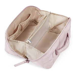 Tas <span class=keywords><strong>Makeup</strong></span> Puffer dengan Kompartemen, <span class=keywords><strong>Organizer</strong></span> Kosmetik Bentuk Rumah yang Lucu, Tas Perlengkapan Mandi Perjalanan Berlapis Tahan Air - Product Image 3