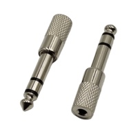 Adaptateur Jack 3,5 mm vers 6,35 mm femelle, prise stéréo TRS 3,5 vers 6,35 mâle, adaptateur audio 6,35 mm vers 3,5 mm, adaptateur audio 6,35 mm mâle vers 3,5 mm femelle