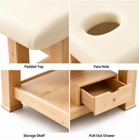 602 #   Komfortables Koreanisches Massagebett Stationäres Massagebett & Akupressur-Massagebett für Spa und Schönheitssalon mit Anpassbarer Farbe und Logo