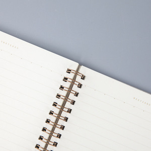 Manufacturers Custom Size Printing Paper Cover Spiral Notebook - Product Image 2