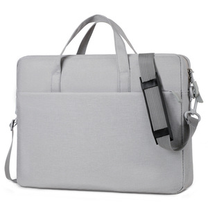 Sac pour ordinateur portable imperméable et antichoc, mallette d'affaires 14 pouces, grande capacité, fermeture éclair, sacoche durable pour hommes - Product Image 3