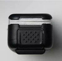 Fiber Optic Cleaner with Fiber Wiping Clamp Safe for Hands Replaceable Cotton Pads Alcohol Bottle Inside