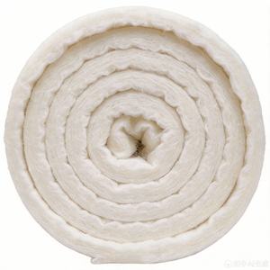 20mm <b>Thick</b> High Temperature Ceramic Fiber Wool <b>Blanket</b> 3600x610mm Heat Insulation for Steam Pipeline - Product Image 4