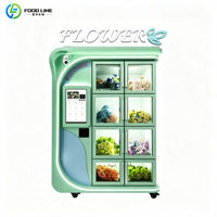 Máquina Expendedora de Flores para Exteriores con Pantalla Táctil, Autoservicio Automático, Ramo de Flores Frescas
