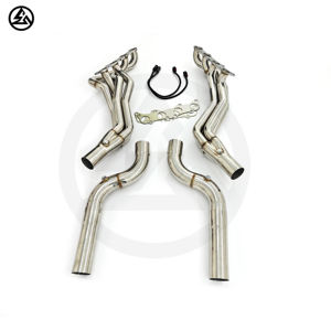 Collecteur de collecteurs en acier inoxydable à débit libre de haute qualité CSZ pour <span class=keywords><strong>Ford</strong></span> <span class=keywords><strong>Mustang</strong></span> 5.0L <span class=keywords><strong>V8</strong></span> 2014- Long Tube Headers d'échappement - Product Image 4