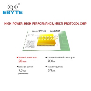Ebyte E72-2G4M20S1E CC2652P <b>Wireless</b> <b>Module</b> ZigBee <b>Module</b> 2.4Ghz 20dBm SoC Transceiver and Receiver PCB/IPX Antenna - Product Image 3